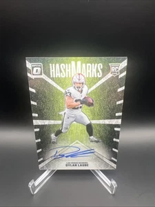 2024 Donruss Optic Dylan Laube Hash Marks Autograph HM-DLE (RC)  - Bild 1 von 2
