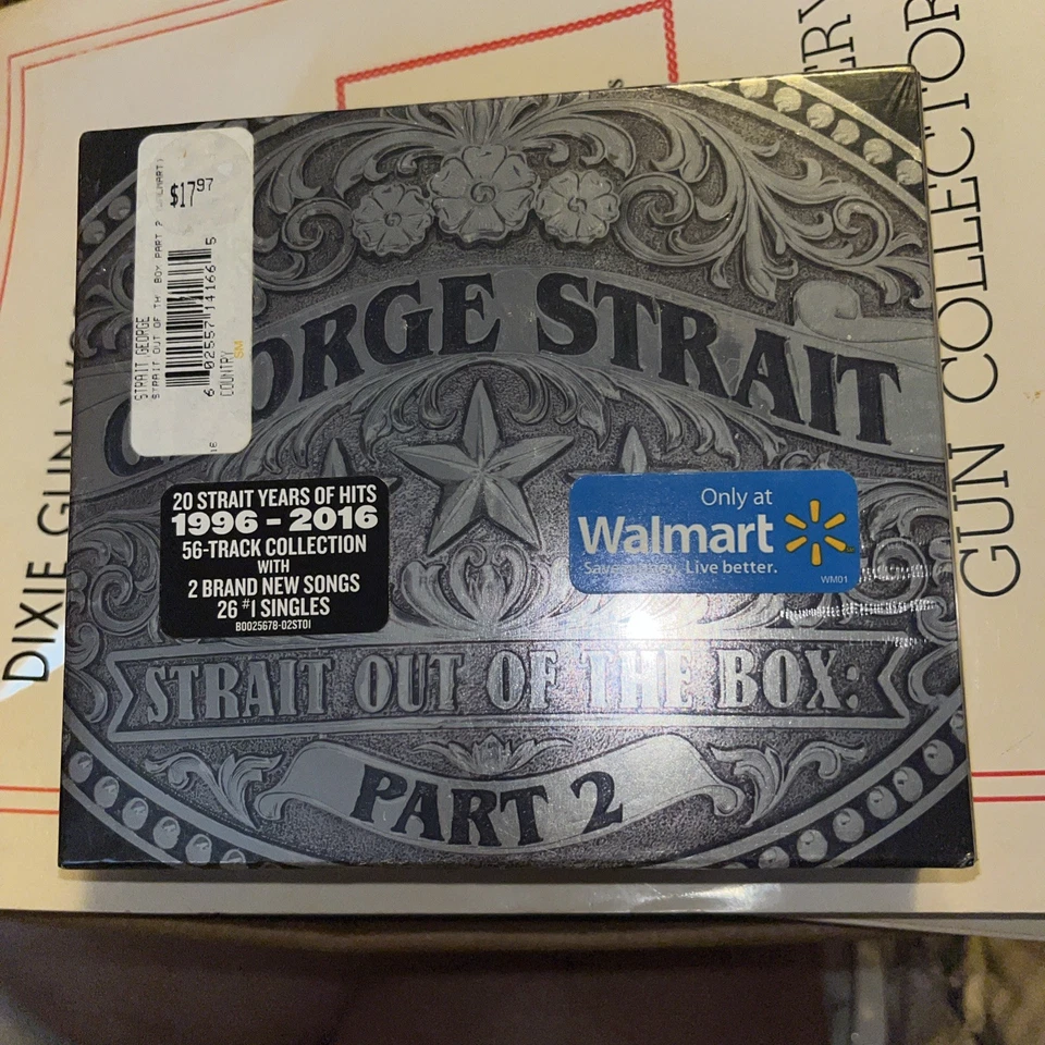George Strait Strait Out of the Box Part 2 CD 2016 3-Disc Set Walmart Exclusive Foto 1 de 1