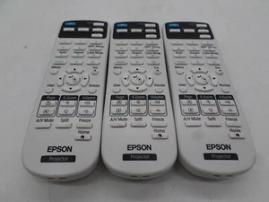LOT OF 3 Epson Universal Projector Remotes 218178800 - Picture 1 of 6