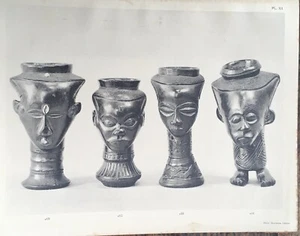 Tribal Art RARE CATALOGUE 1927 ARTS PRIMITIFS 12 PLANCHES EN HÉLIO - Picture 1 of 6