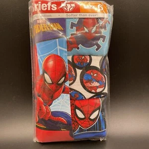 Marvel Boys Spiderman Size 6 Breifs 3 Pack - Picture 1 of 4