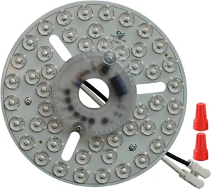 24W 6.3" Close to Ceiling Light Fixture, LED Ceiling Fan Light Kit Replacement L - Picture 1 of 7