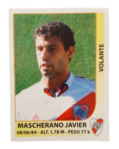 2005 Panini Futbol Argentino Javier Mascherano True Rookie Sticker River Plate - Foto 1 di 4
