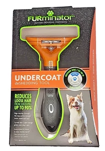 FURminator Unterwolle Entschädigungswerkzeug Medium Hund langes Haar Neu #9145 - Bild 1 von 4