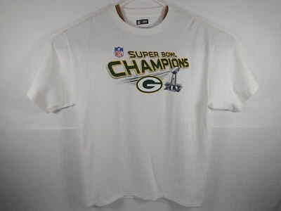Superbowl 45 XLV Champions Green Bay Packers T Shirt XL NFL Team Apparel - Image 1 of 4