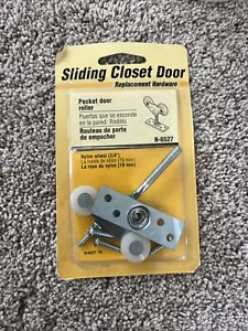 Schiebetür Schranktür Tasche Türrolle N-6527 Nylonrad 3/4" - Bild 1 von 2