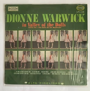 DIONNE WARWICK - IN VALLEY OF THE DOLLS - MEXICAN LP, SOUL - Picture 1 of 4