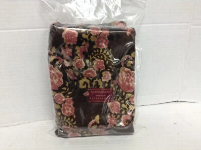 Pottery Barn Sabyasachi Maharani Velvet Throw Pillow Cover Bed Sofa 24x24 Brown - Image 1 of 4