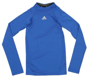 Adidas Youth Boys Tight-Fit Performance Tee, Blue - Picture 1 of 5