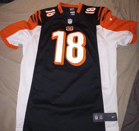 AJ Green #18 Cincinnati Bengals Football Jersey Nike On Field Mens XXL Cover