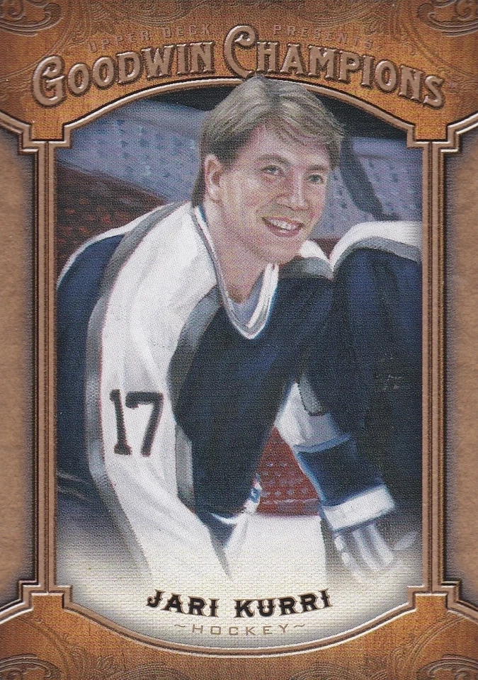 OILERS JARI KURRI 2014 UPPER DECK GOODWIN CHAMPIONS #102 - Image 1 of 1