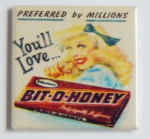 Candy Sign FRIDGE MAGNET advertisement wrapper - Picture 1 of 3