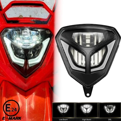 Faro LED DRL para moto de cross Beta RR Xtrainer Enduro Racing 125 250 300 2T 4T Foto 1 de 4