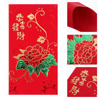 Chinese Red Lucky Money Envelopes for New Year and Weddings - 6pcs-RS