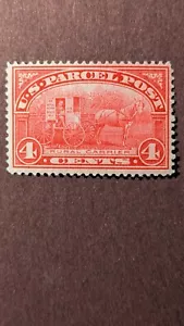 U.S. stamp #Q4 fine to very fine mint never hinged - Picture 1 of 2