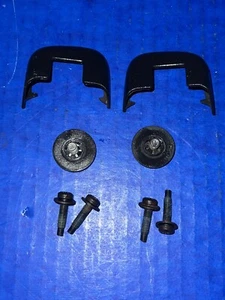 1998-2004 Jeep Grand Cherokee Rear Tailgate GLASS HINGE COVER Lift gate Pair Set - Picture 1 of 2
