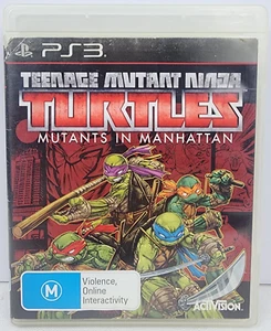 Teenage Mutant Ninja Turtles: Mutants In Manhattan - PlayStation 3 PS3 Game PAL - Picture 1 of 3
