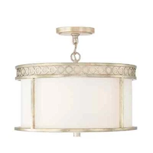 Capital Lighting Isabella 4 Light 15"W Semi-Flush Drum 243141 - Picture 1 of 2