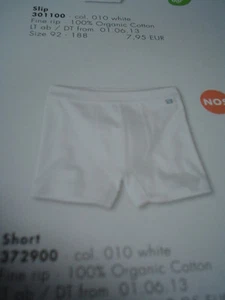 Boys shorts, white 372900/333577 V.V.Sanetta size 104-176 - Picture 1 of 1