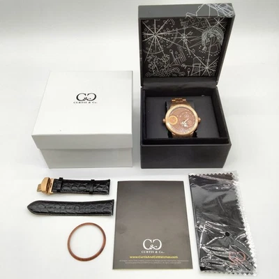 Reloj de lujo para hombre Curtis & Co Big Time Passport 52 mm Foto 1 de 4