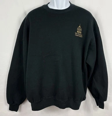 Suéter De Colección Donald Trump Taj Mahal Negro Cuello Redondo Para Hombre Talla Grande Negro Foto 1 de 4