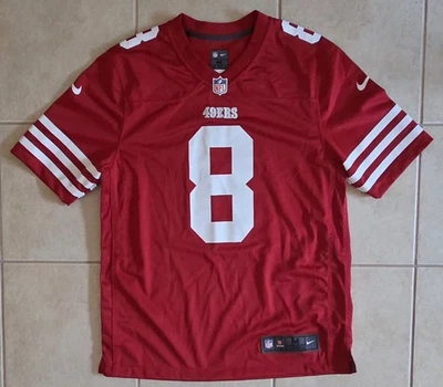 Camiseta deportiva para hombre Nike Steve Young Scarlet San Francisco 49ers jugador retirado juego  Foto 1 de 4