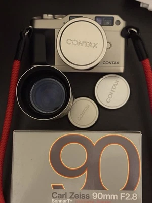 Lente 90 F2.8 para cámara fotográfica telémetro Contax G1 telémetro 45 mm Foto 1 de 4