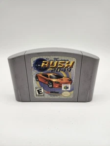 San Francisco Rush 2049 (Nintendo 64, 2000) N64 Authentic Mint Retro Tested Rare - Picture 1 of 8