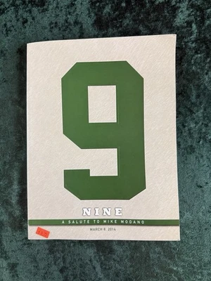 Libro conmemorativo de hockey de la NHL Mike Modano Dallas Minnesota North Stars de colección Foto 1 de 2