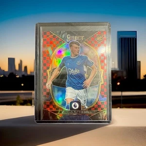 2022 Select Premier League Terrace Checkerboard Prizm Nathan Patterson RC #37 - Picture 1 of 3