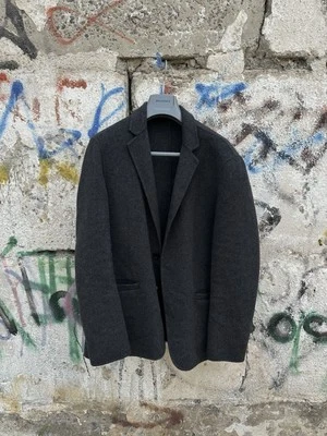 Blazer Allsaints Ferme Chaqueta Cuarenta Plateada Mezcla Lana Irving Blazer Talla Grande Foto 1 de 4