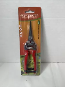 Sparrow Home & Garden Straight Secatuer Shears 7.5” - Picture 1 of 3