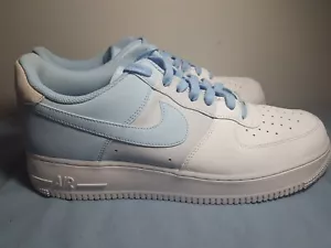Nike Air Force 1 Low AF1 Psychic Blue Mens Size US 12 Excellent Condition! RARE! - Picture 1 of 12