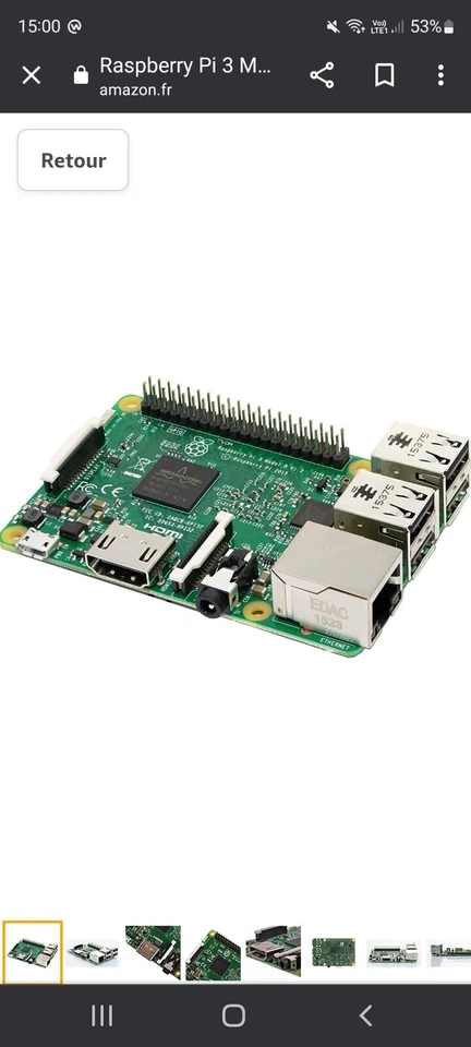 raspberry pi 3 model b - Photo 1/1