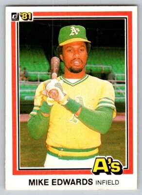 1981 Donruss - #497 Mike Edwards - Image 1 of 2