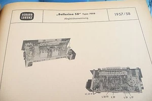 Service Manual-Anleitung für Schaub-Lorenz Ballerina 58, 7010  - Bild 1 von 1