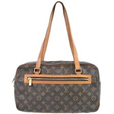 Louis Vuitton Cite GM M51181 Monogram Canvas Shoulder Handbag Brown