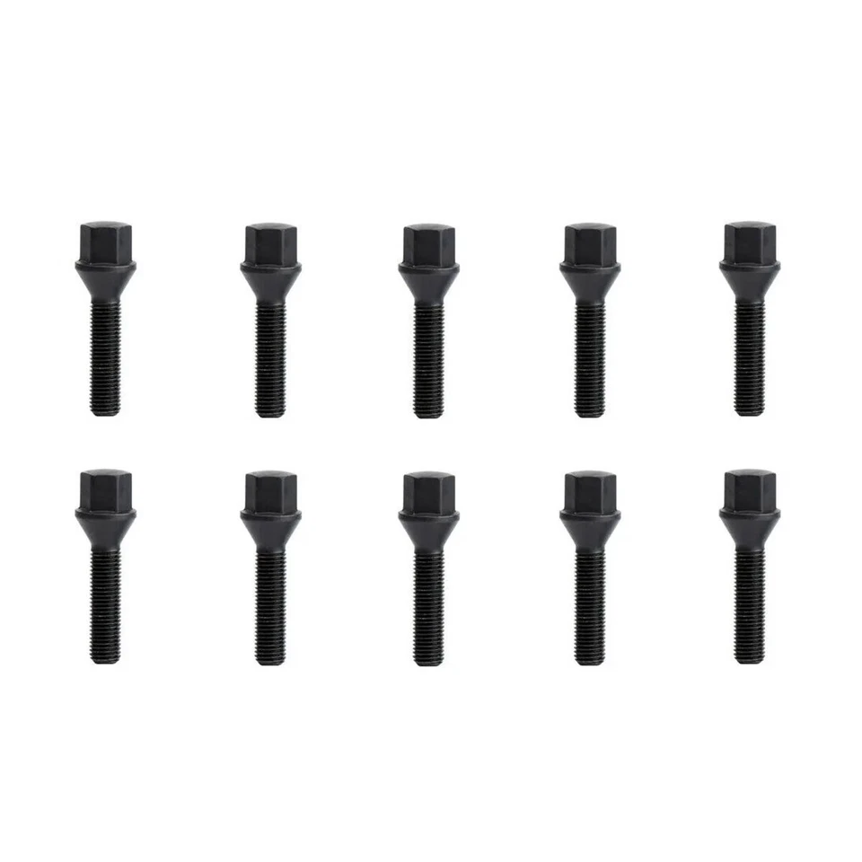 10 piezas 14x1,25 tuercas extendidas pernos asiento cónico vástago de 40 mm para BMW I3 I8 Mini  Foto 1 de 4