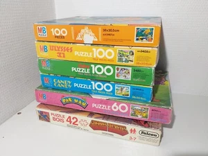 Konvolut 6 Vintage Puzzles MB Falcon Odysseus 31, Pac-Man.. - Bild 1 von 5
