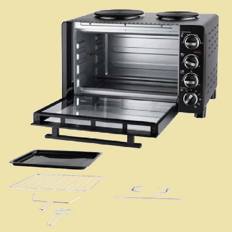 UNOLD All in One Minibackofen - Schwarz (68885)