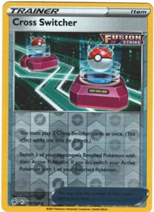 Cross Switcher 230/264 Fusion Strike Reverse Holo Uncommon Pokémon TCG - Picture 1 of 2