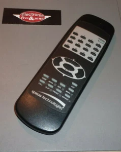 Original Speco Technologies DVR-4TH / DVR-8TH / DVR-16TH IR Fernbedienung  - Bild 1 von 1