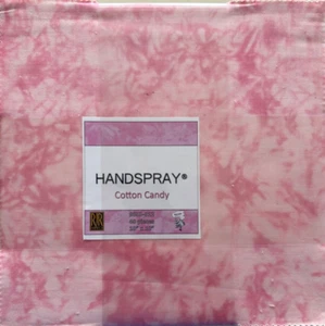 HANDSPRAY COTTON CANDY 40PC 10X10 LAYER CAKE BY RJR FABRICS - Picture 1 of 5