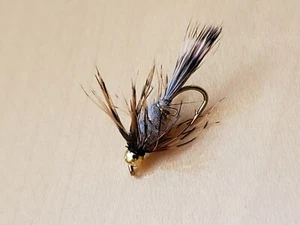 B. H Hares Soft Hackled #12, 1 Dozen - Picture 1 of 1