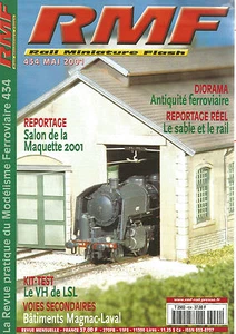 RMF Nr. 434 ANTIKE EISENBAHN / SAND UND SCHIENE / GEBÄUDE MAGNAC-LAVAL - Bild 1 von 2