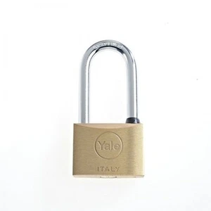 Yale Vorhängeschloss Langbügel Qualitätsschloss Schuppen Torriegel Haspel Garage Outdoor  - Bild 1 von 3