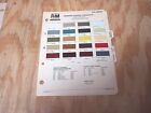 R-M Automotive Color Specifications Charts Ext & Int 1979 AMC Chrysler Ford GM 