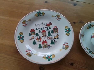 Weihnachtliches Kaffeeservice, 16 teilig - Bild 1 von 7