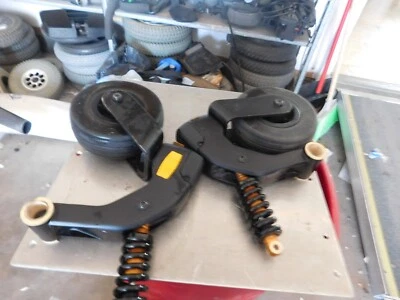 Quantum 6 Q6 Edge 3 Stretto  Wheelchair-REAR ARM & CASTERS ASSEMBLY SET #3 - Image 1 of 3