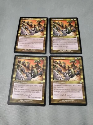 MTG Armadillo Cloak  - Invasion - Playset x4 - Image 1 of 3
